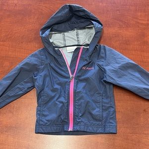 Columbia 2T girls windbreaker jacket